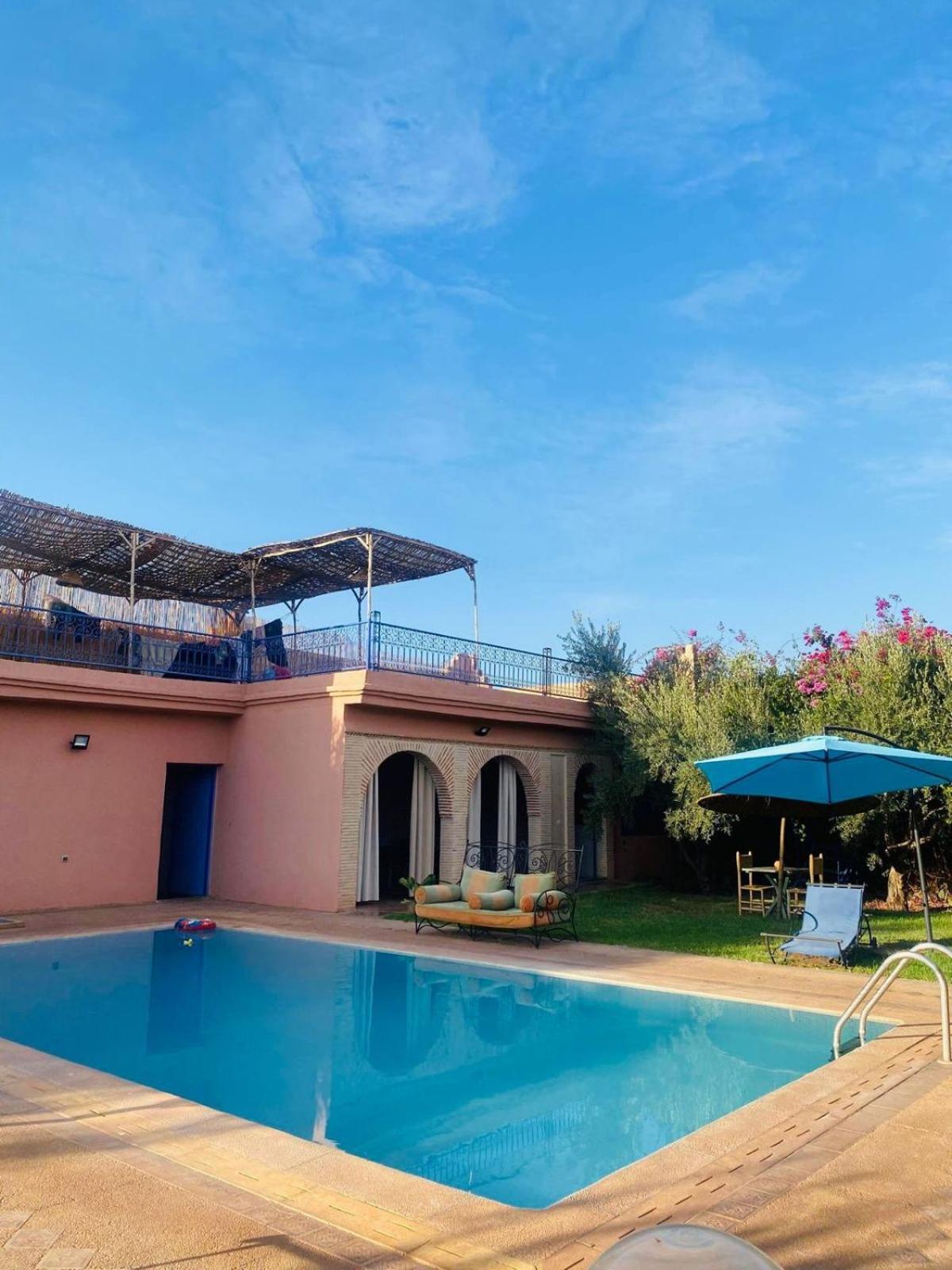 Villa Ms Holidays Mika Privatisee Marrakech Marrakesch Exterior foto